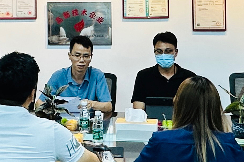 佛山市生態(tài)環(huán)境局、佛山市生態(tài)環(huán)境局順德分局領(lǐng)導(dǎo)蒞臨廣碧調(diào)研指導(dǎo)(圖2)